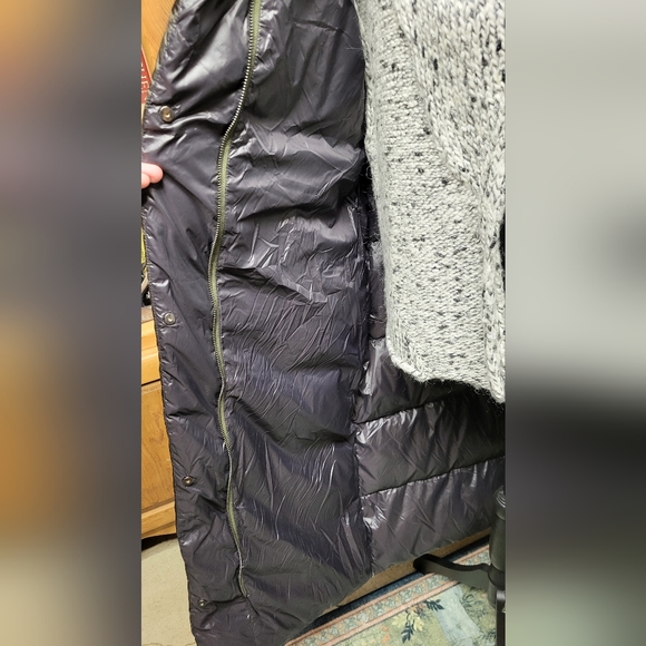 Nap Green Lightweight Quilted Shell Down Coat Size L - Picture 10 of 15